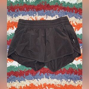 Black Lululemon shorts size 8
